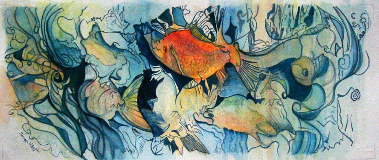 Abstract Fish no 1usef